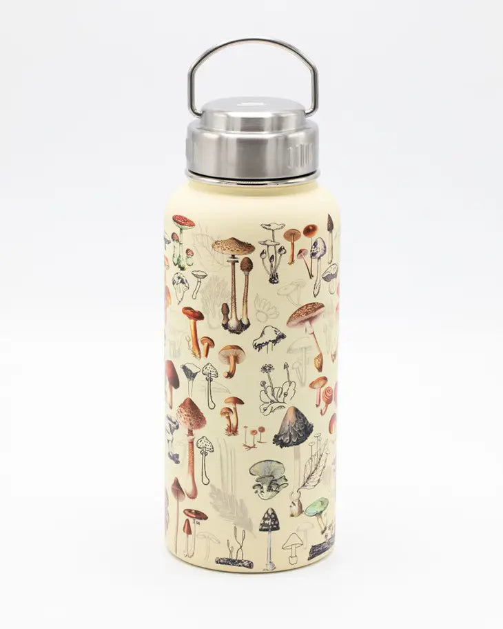 Mushrooms 32oz. Steel Bottle