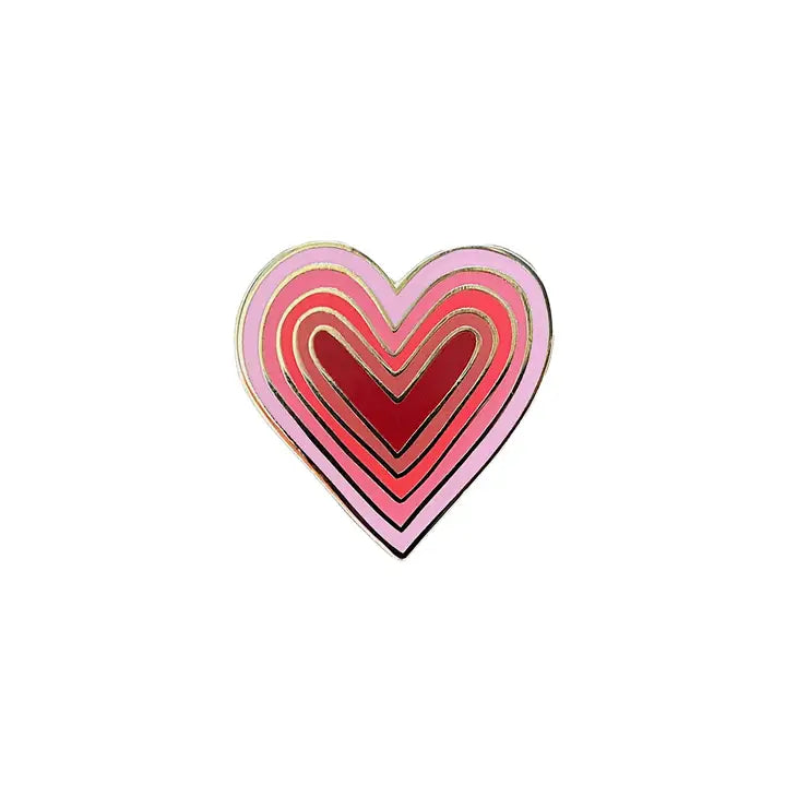 Heart Enamel Pin