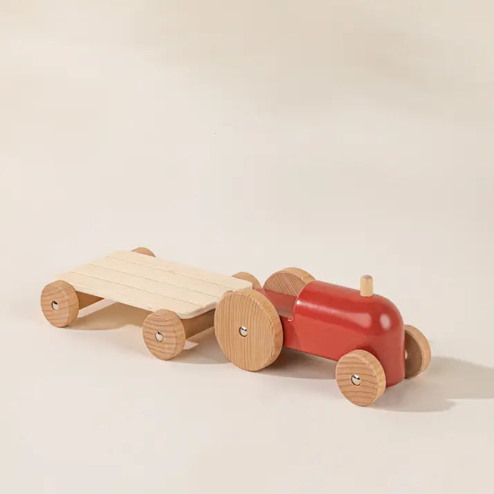 Wooden Farm Tractor