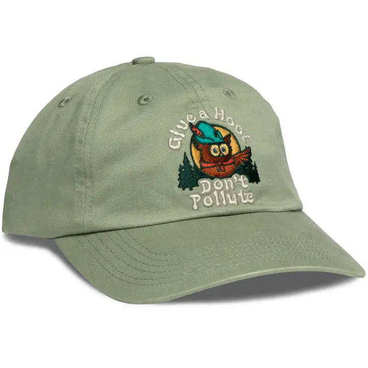 Give A Hoot Youth 6-Panel Hat