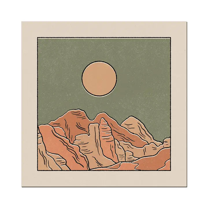 Rocky Moutains' Print