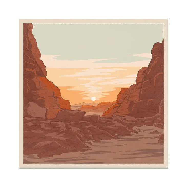 Aeolian Sunrise Print