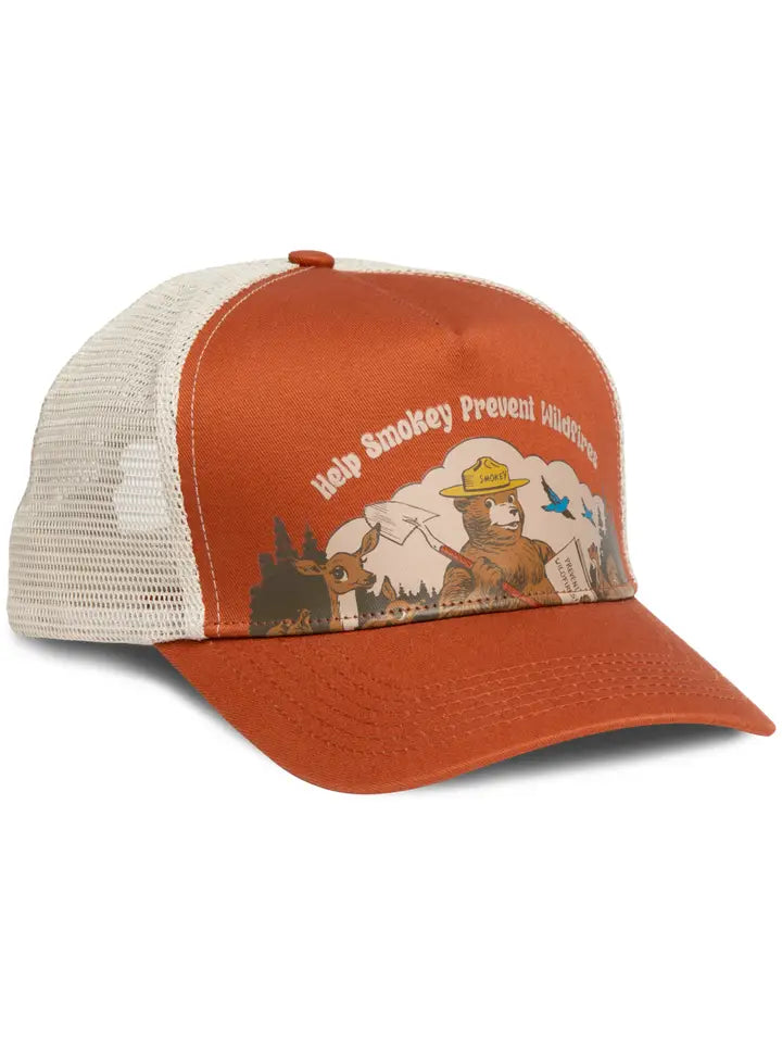 Help Smokey 5 Panel Trucker Hat