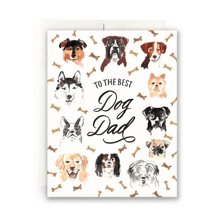 Best Dog Dad Card