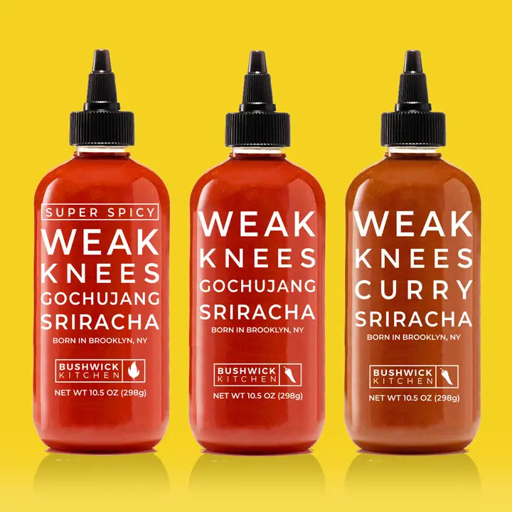 Weak Knees Sriracha Gift Set