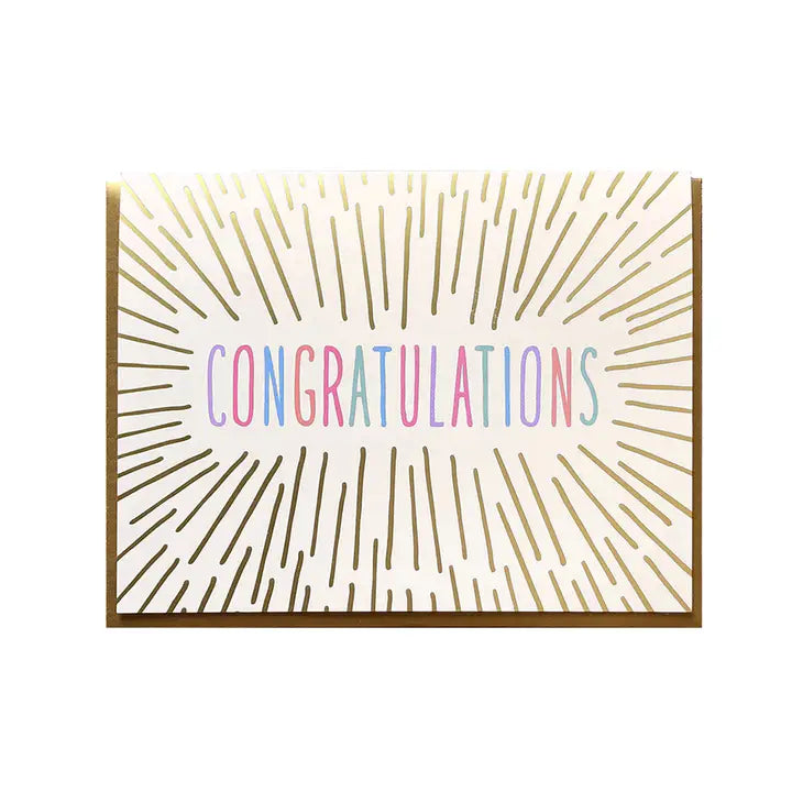 Congratulations Beams Card