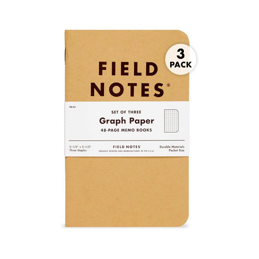 Field Notes - Kraft 3-Pack