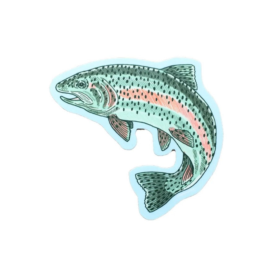 Trout Sticker