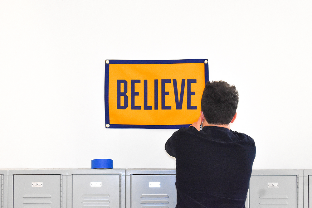 Believe Camp Flag